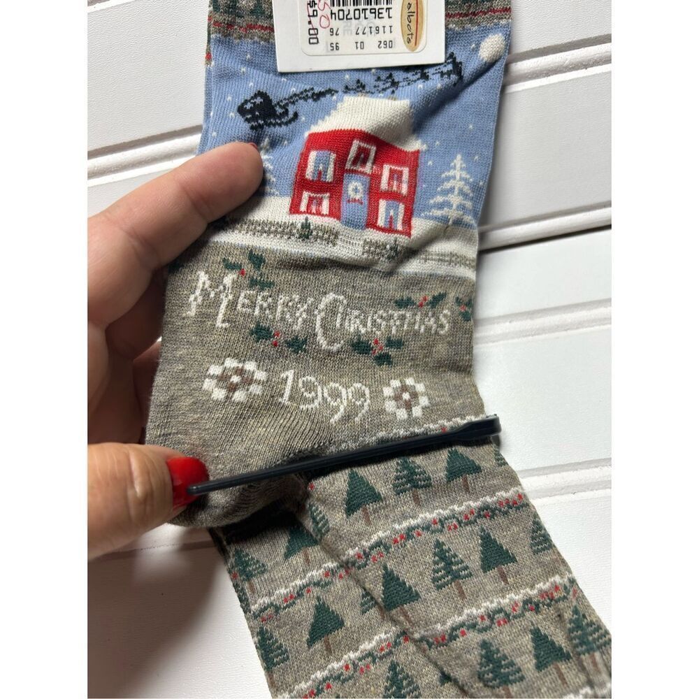 Talbots Socks NOS 1999 Christmas